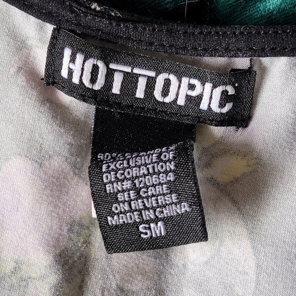 Hot Topic Floral Bones & Lace Dress - Picture 9 of 10